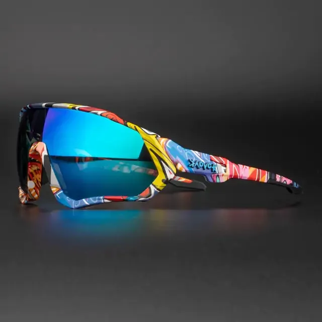 High-Definition Cycling Sunglasses with UV Protection, Polarized Lenses, and Non-Slip TR90 Frame for Enhanced Vision and Comfort