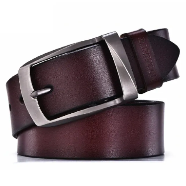 High Quality Metal Pin Buckle Genuine Leather Belts