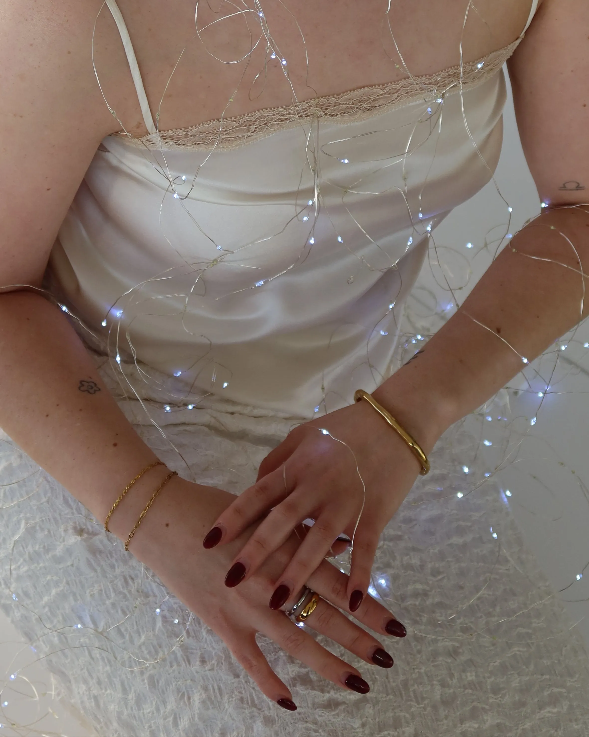 Irregular bangle bracelet - Shine
