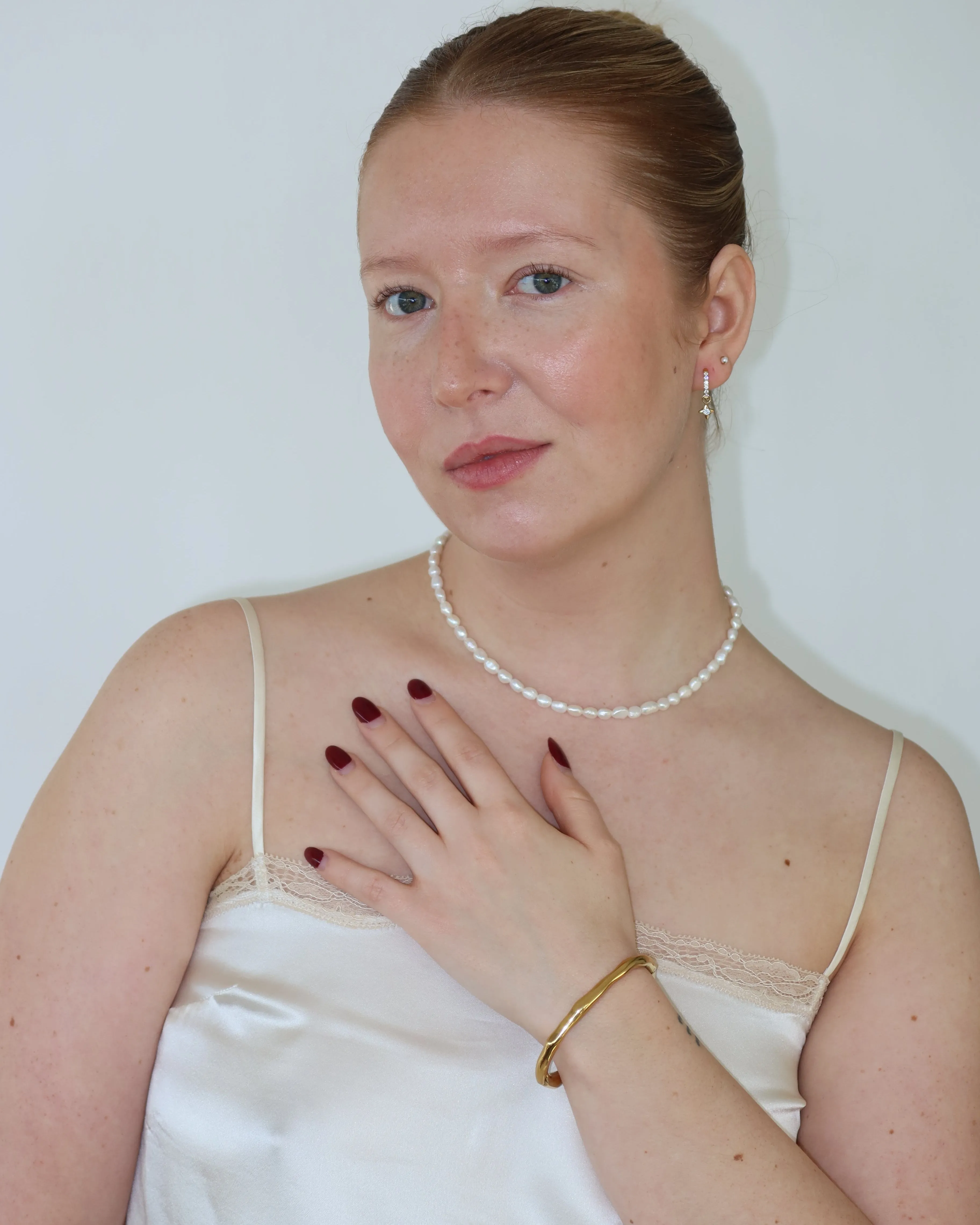 Irregular bangle bracelet - Shine
