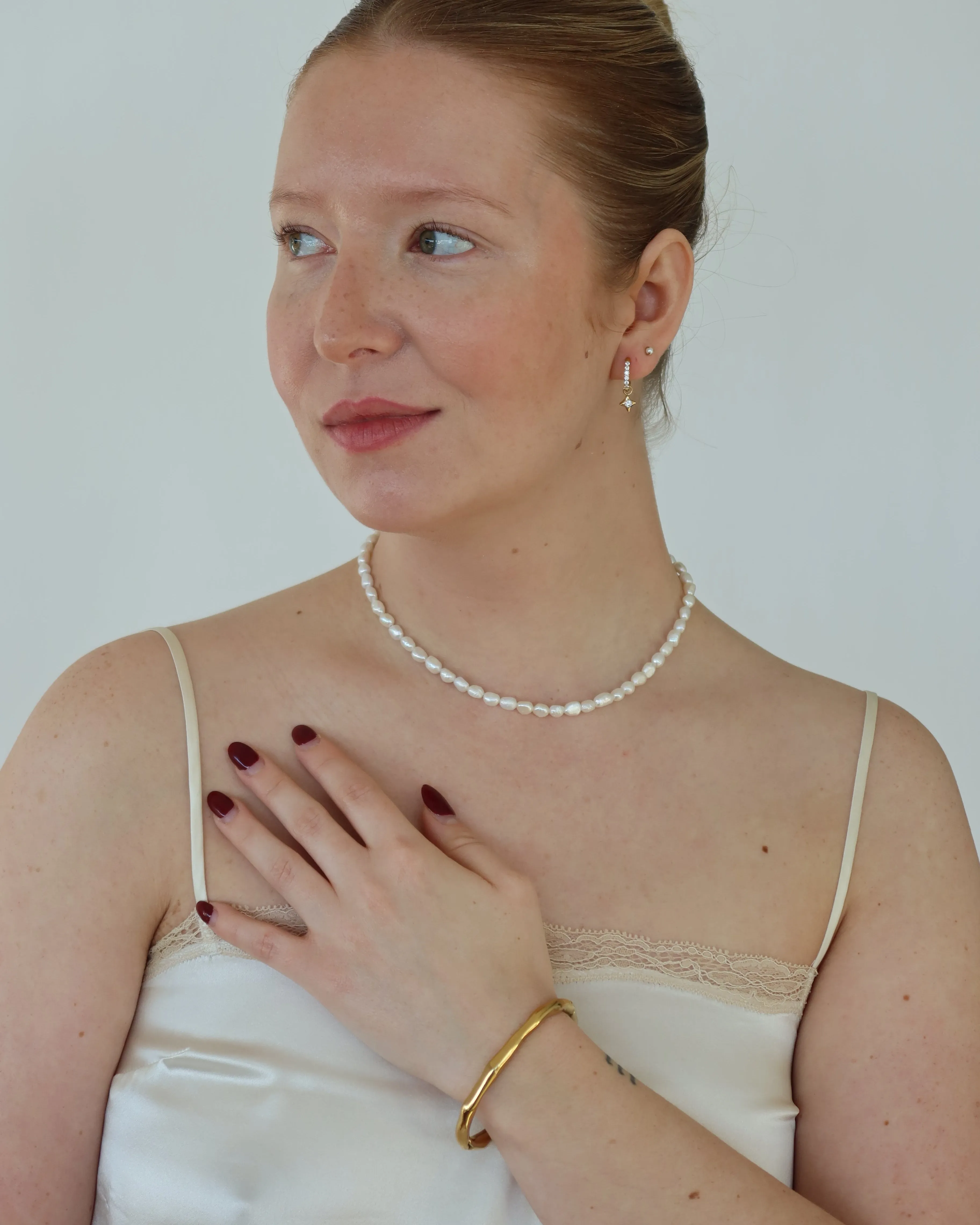 Irregular bangle bracelet - Shine
