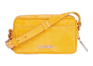 Jacquemus Strapped Pochette Bag Le Splash Orange