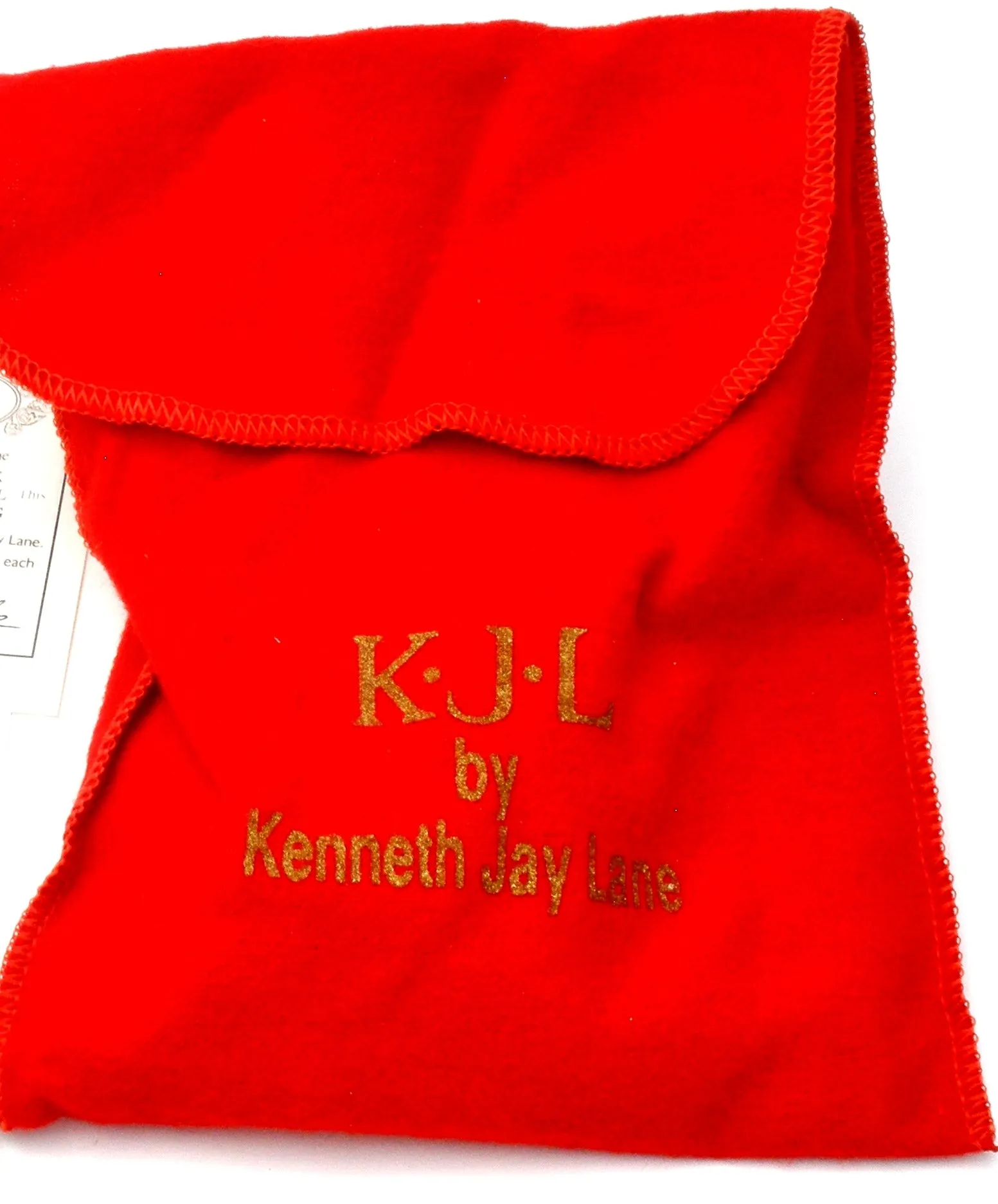 Kenneth Jay Lane Gold Tone Bib Necklace