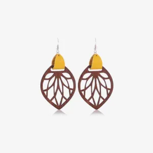 Leaf Drop Earrings  [Click for additional options]