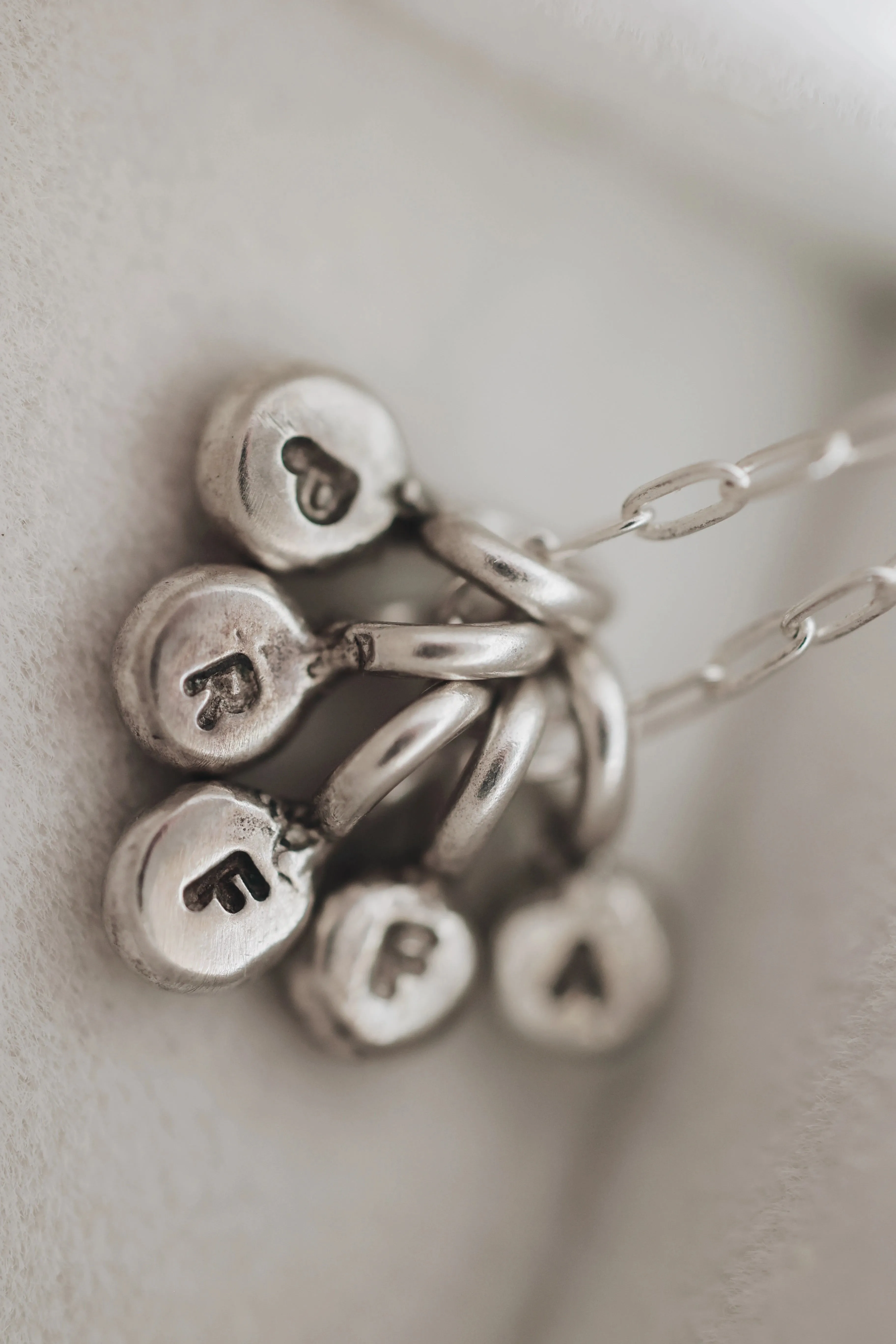 Little Initial Droplet Necklace · Customizable