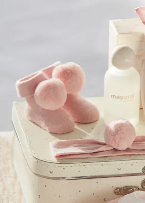 Mayoral Baby Girls Pink Headband & Socks Set - Perfect gift