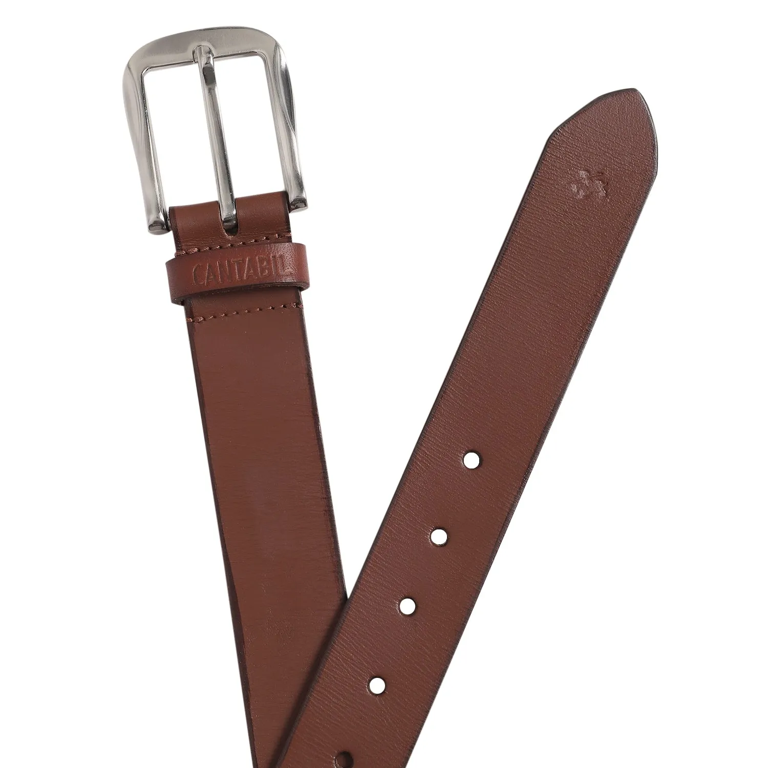 Men's Tan Casual Single Side Belt