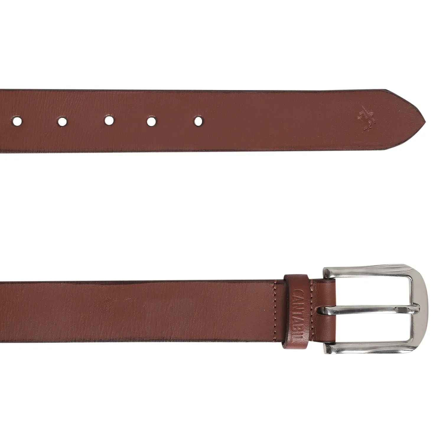 Men's Tan Casual Single Side Belt