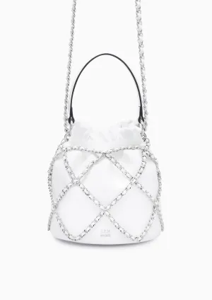 Nebula Bucket Bag White