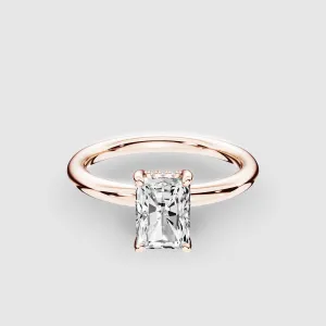 Orion Lab Grown Solitaire Diamond Ring-Radiant