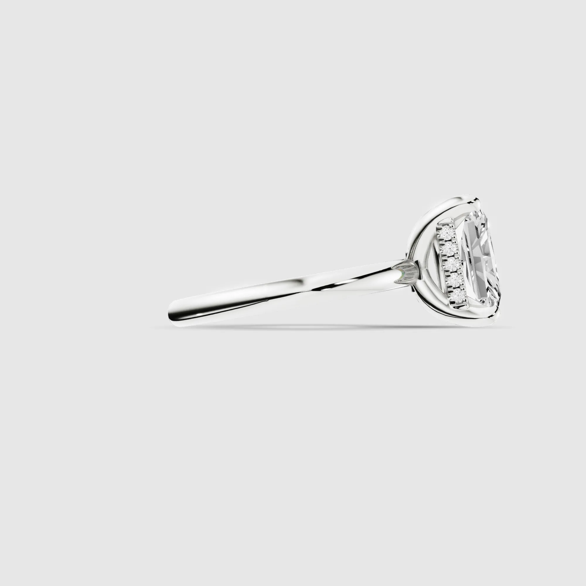 Orion Lab Grown Solitaire Diamond Ring-Radiant