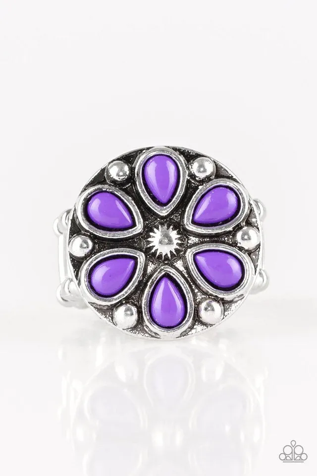 Paparazzi Accessories - Color Me Calla Lily - Purple Ring
