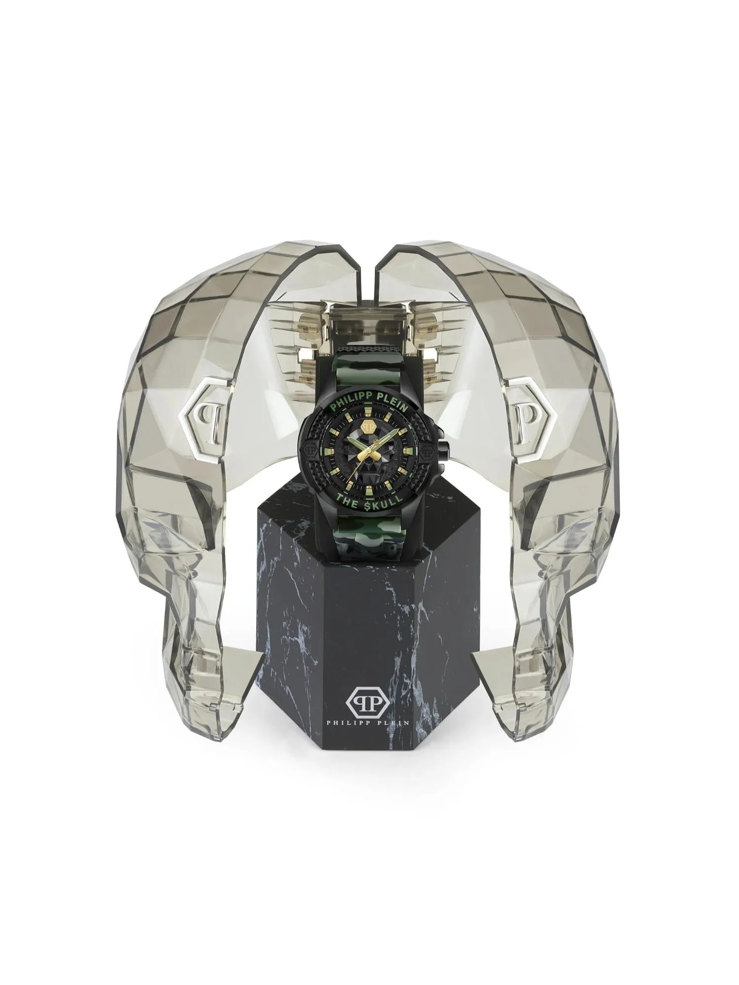 Philipp Plein Men 44 MM Size Grey Dial Analog Watch - PWAAA0821