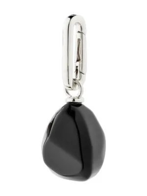 Pilgrim Charm Black Agate Pendant
