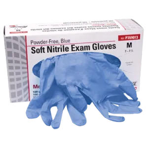 Pro Advantage Nitrile Exam Gloves, Large, 200/bx