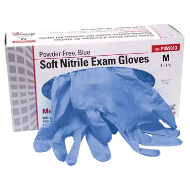 Pro Advantage Nitrile Exam Gloves, Large, 200/bx