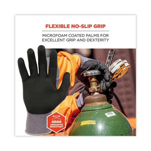 Proflex 7000 Nitrile-coated Gloves Microfoam Palm, Gray, Small, 12 Pairs/pack, Ships In 1-3 Business Days