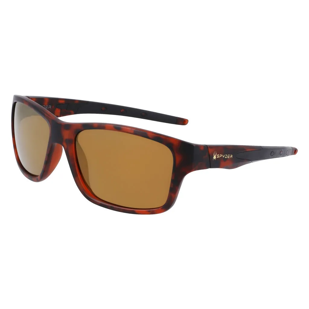 Rectangular Wrap Sunglasses - Tortoise