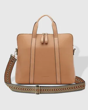 RHODES EDDIE LAPTOP BAG LATTE TOFFEE