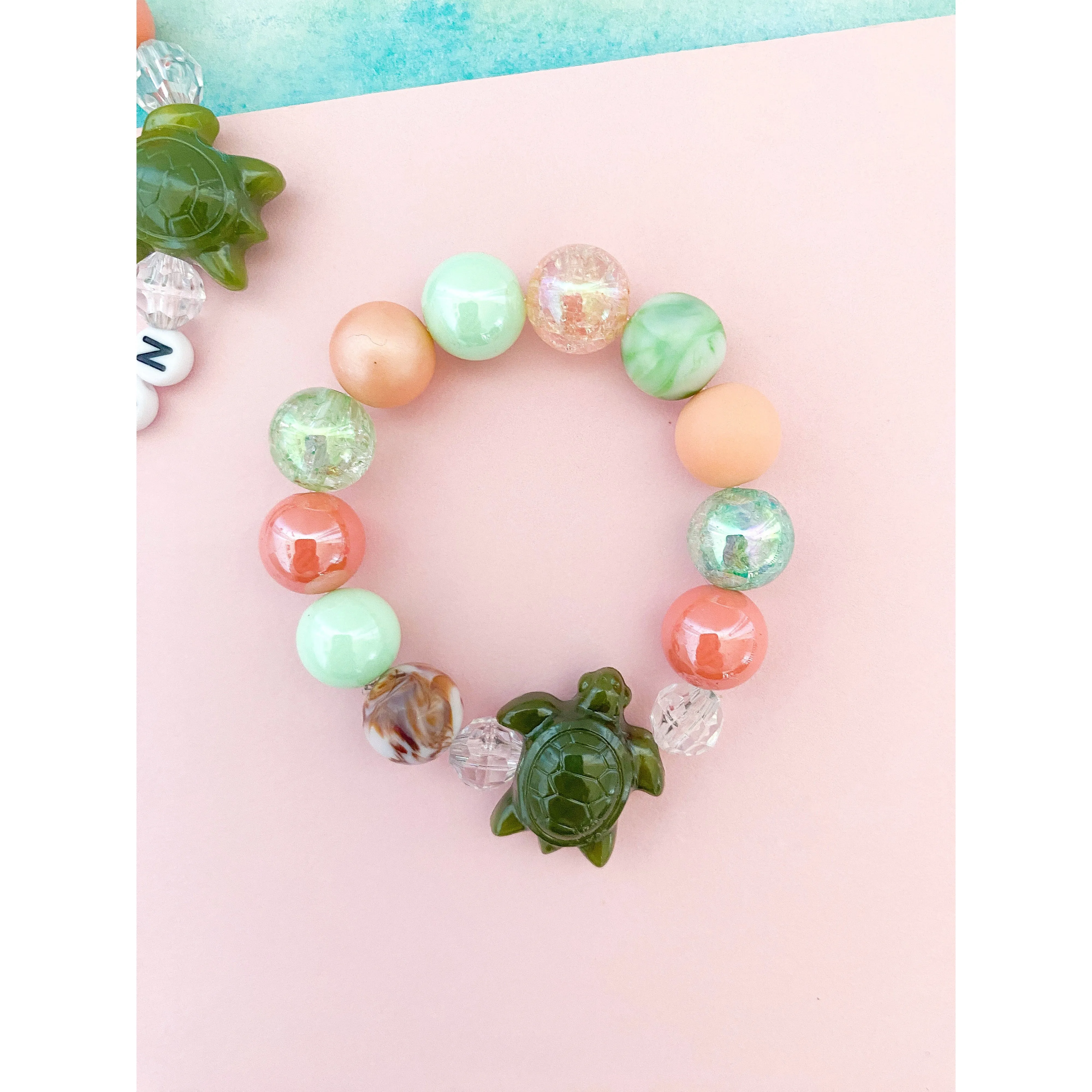 Sea Turtle Bracelet - Customizable