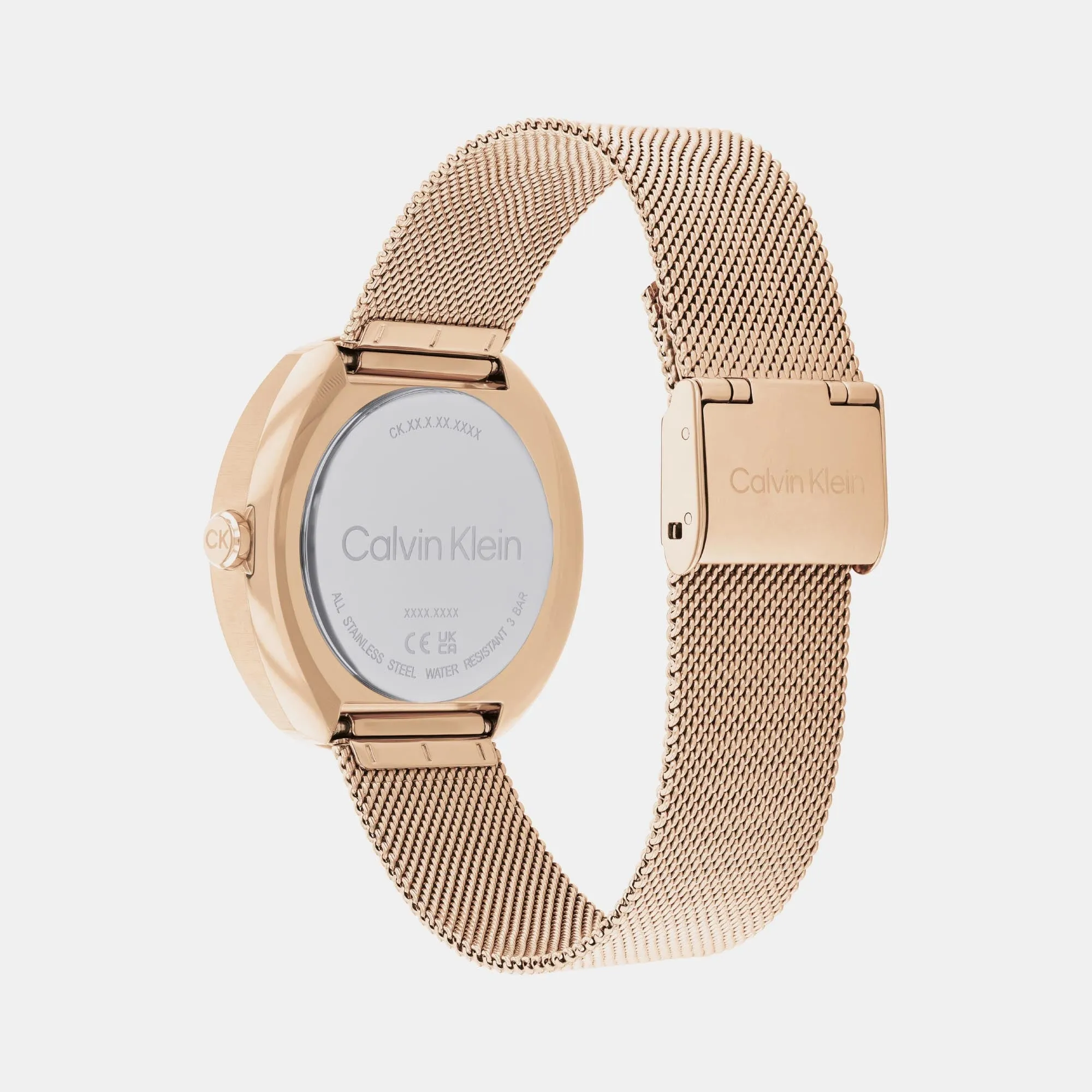 Shape Women Gold Analog Mesh Watch 25200340