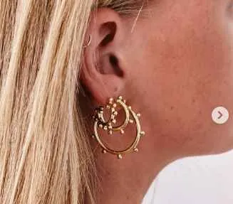 Sheila Fajl Sweetie Pie Hoops (Multiple Size Options!)