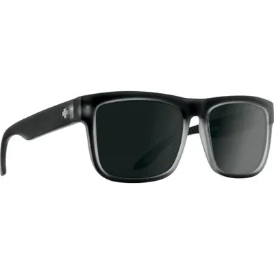 Spy Discord Sunglasses- Mattet Black Ice Frame/Happy Gray Green Polarized Lens