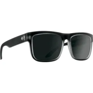 Spy Discord Sunglasses- Mattet Black Ice Frame/Happy Gray Green Polarized Lens