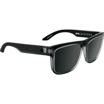 Spy Discord Sunglasses- Mattet Black Ice Frame/Happy Gray Green Polarized Lens