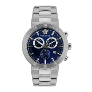 Versace Blue Dial Analog Men Watch - VEPY00420