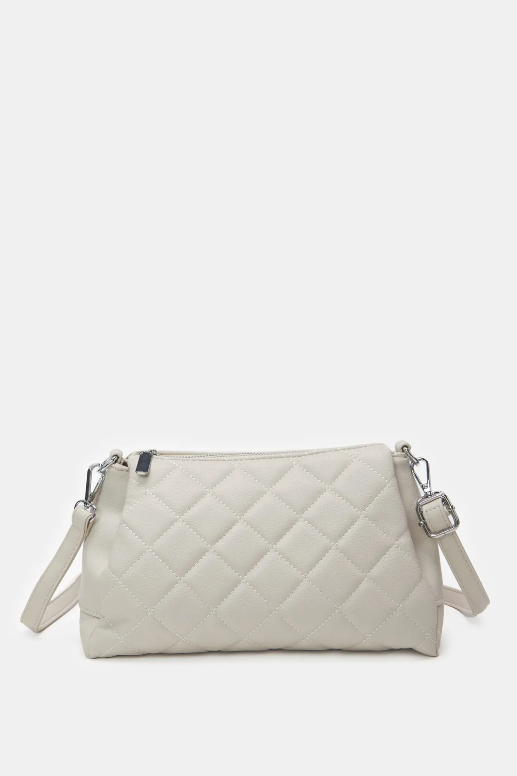 Women Beige Crossbody Bag