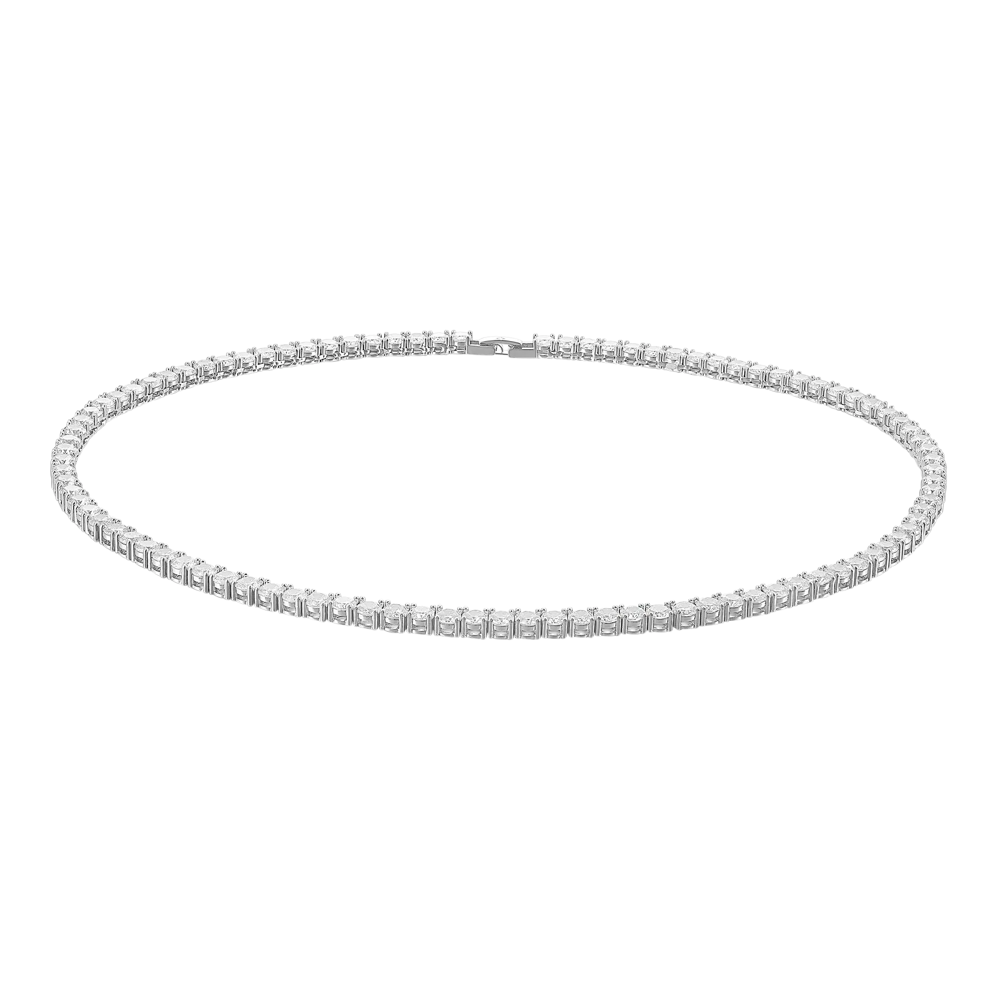 Women's Tennis Chain - White Gold