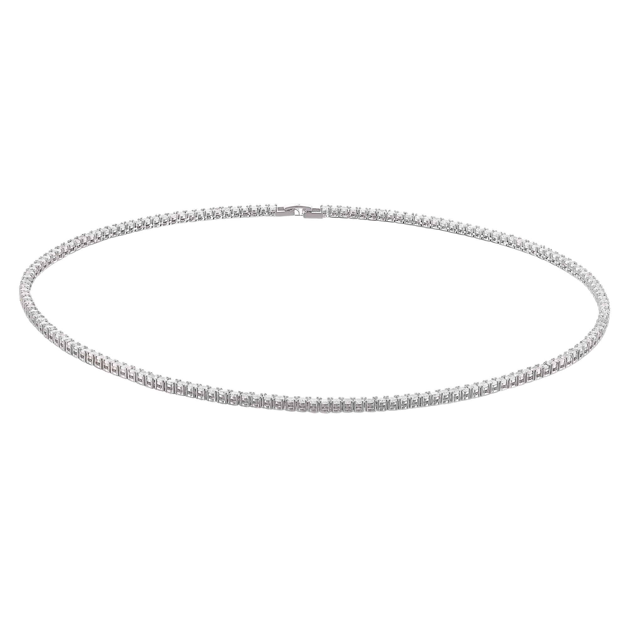 Women's Tennis Chain - White Gold