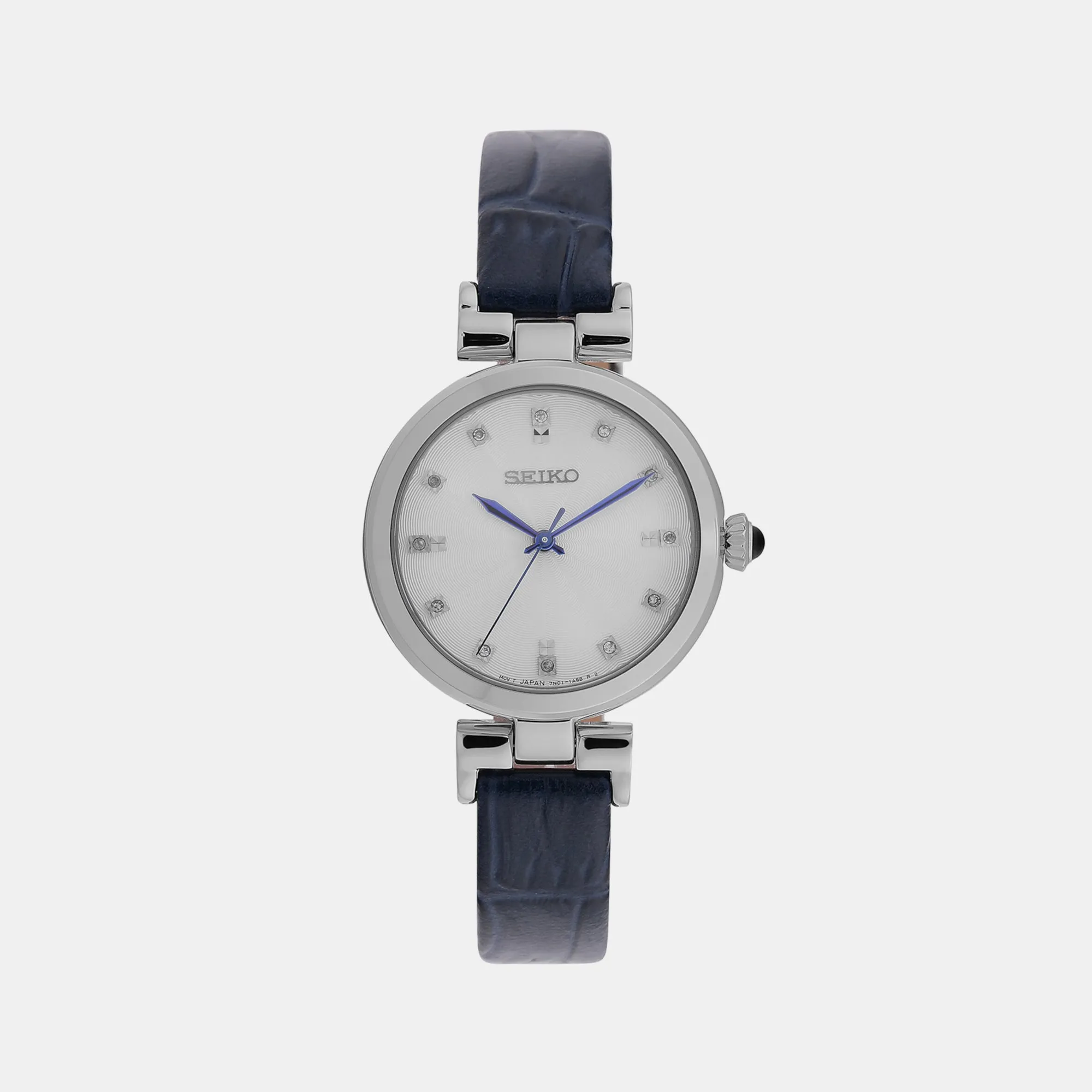 Women's White Analog Leather Watch SRZ545P1