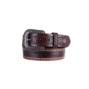 Wrangler Carden Belt Dark Tan